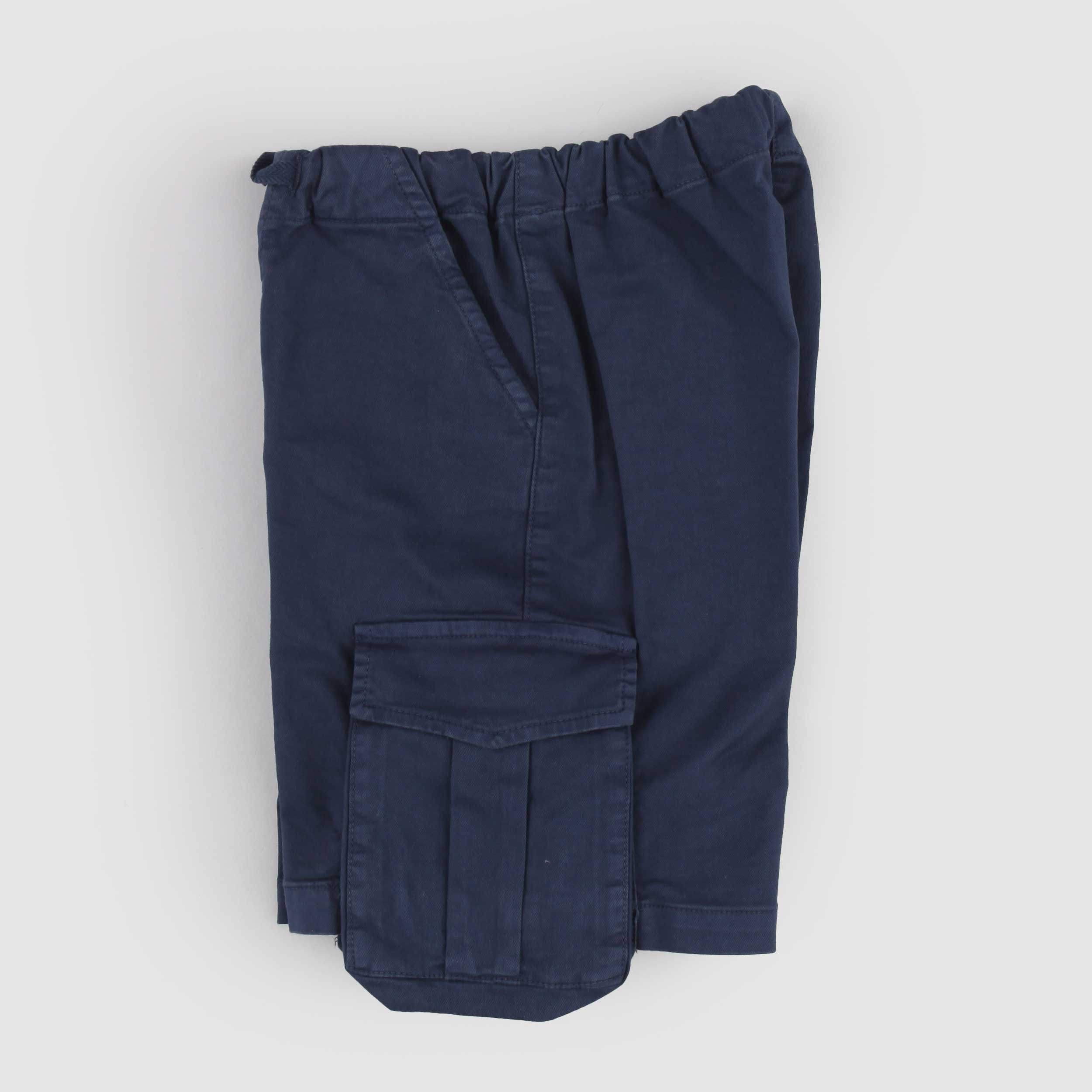 Bermuda Blu con Chiusura a Patta Firmato ZHOE AND TOBIAH