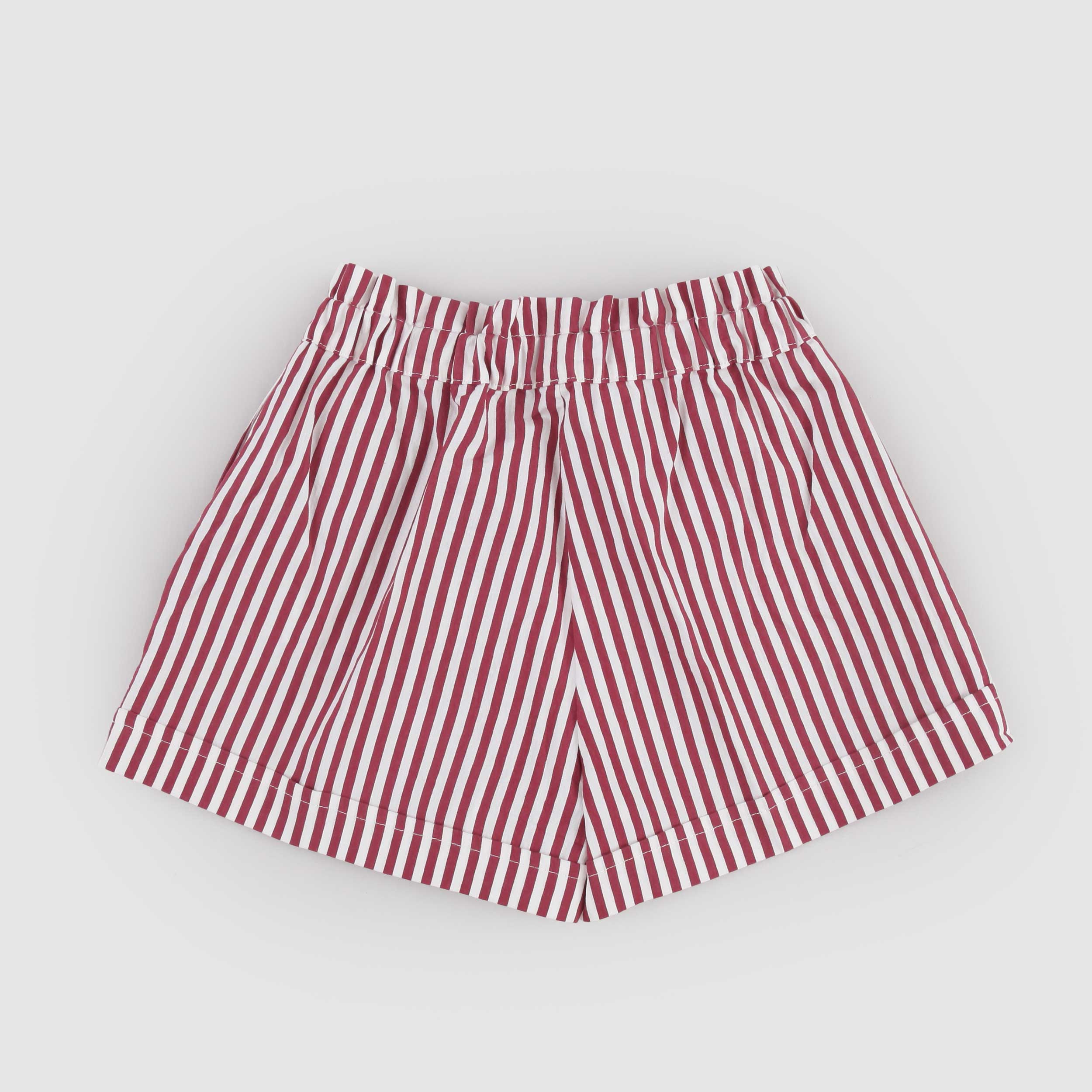 Shorts a Righe Bianche e Rosse Firmati ZHOE AND TOBIAH