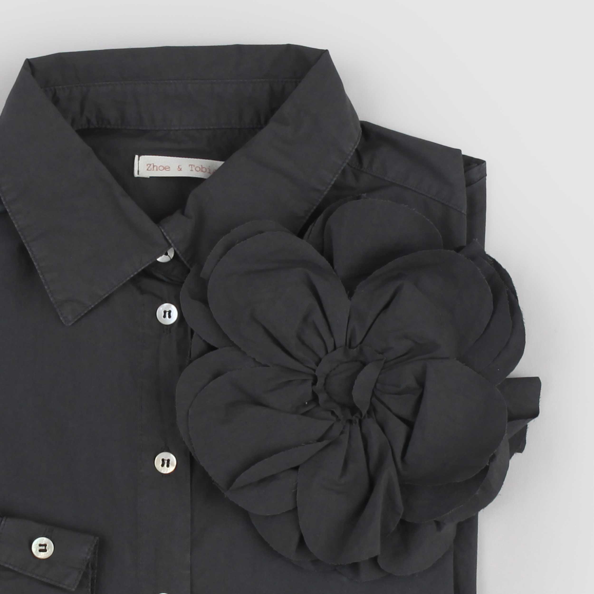 Camicia Grigia con Decorazione Firmata ZHOE AND TOBIAH