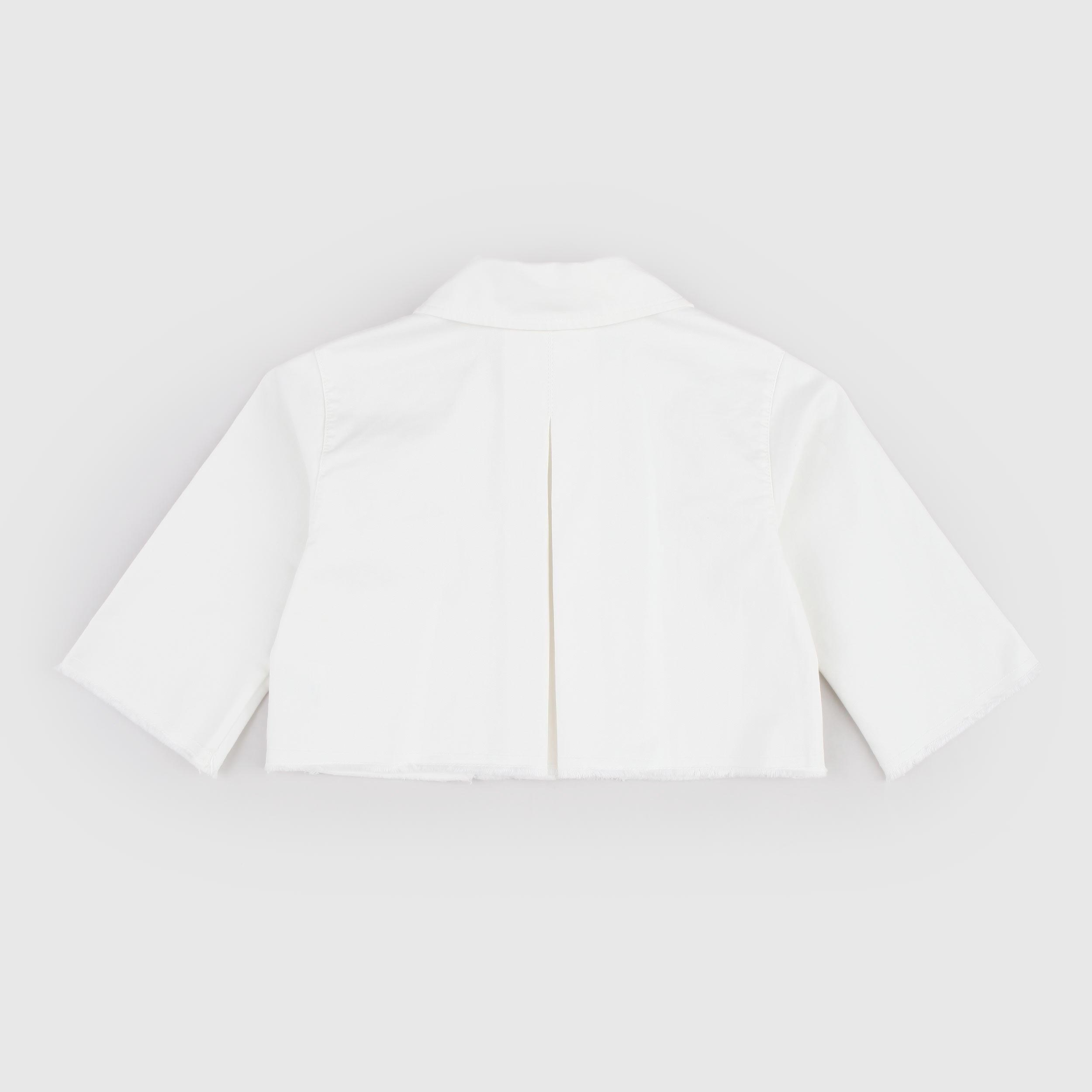 Giacca Color Latte con Piega Firmata ZHOE AND TOBIAH