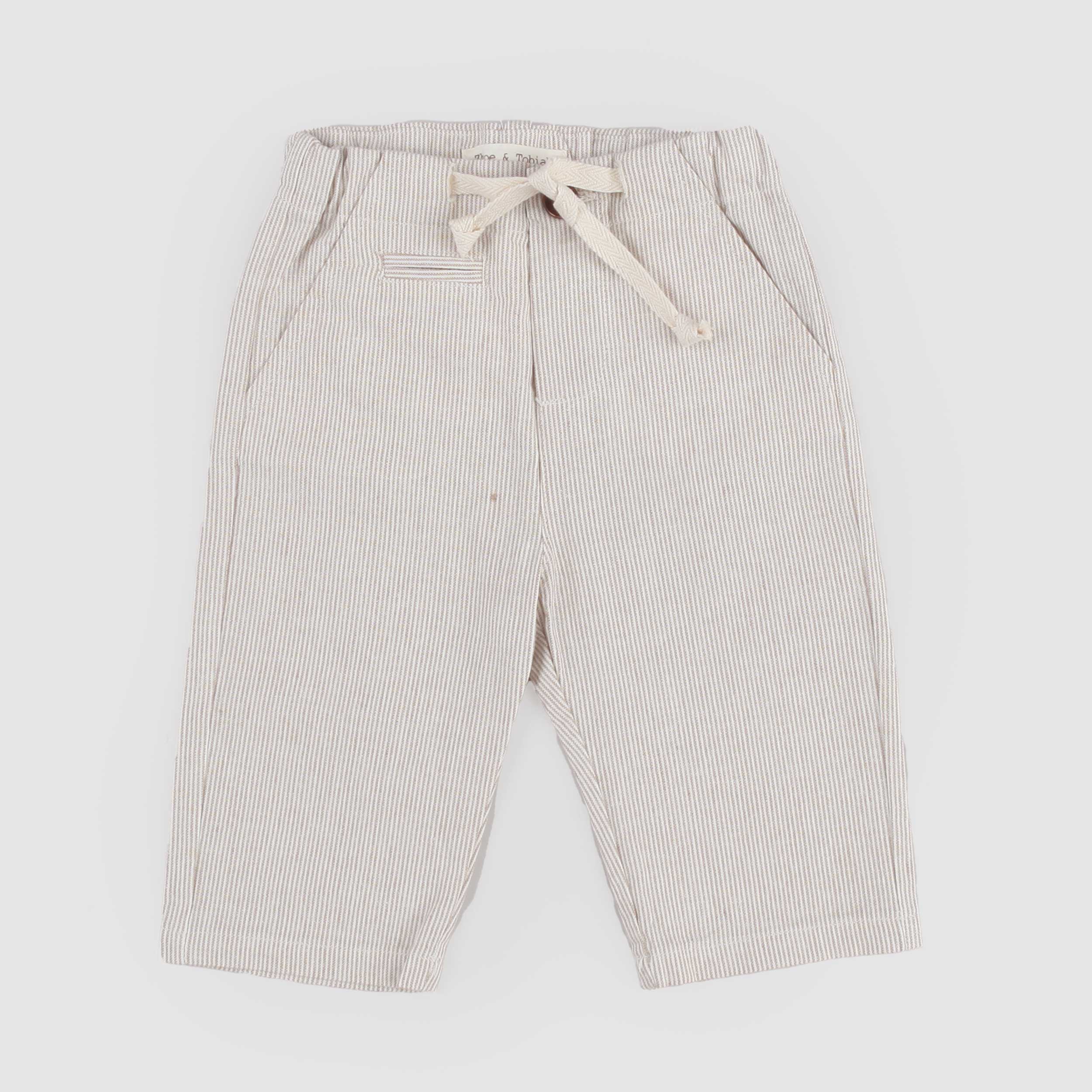 Pantalone Beige con Coulisse Firmato ZHOE AND TOBIAH