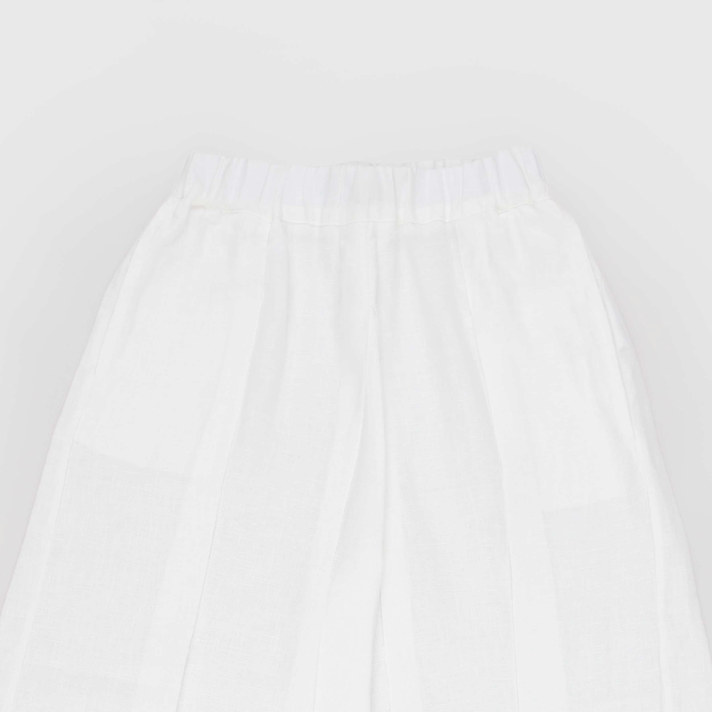 White Trousers with Side Pockets by ZHOE AND TOBIAH