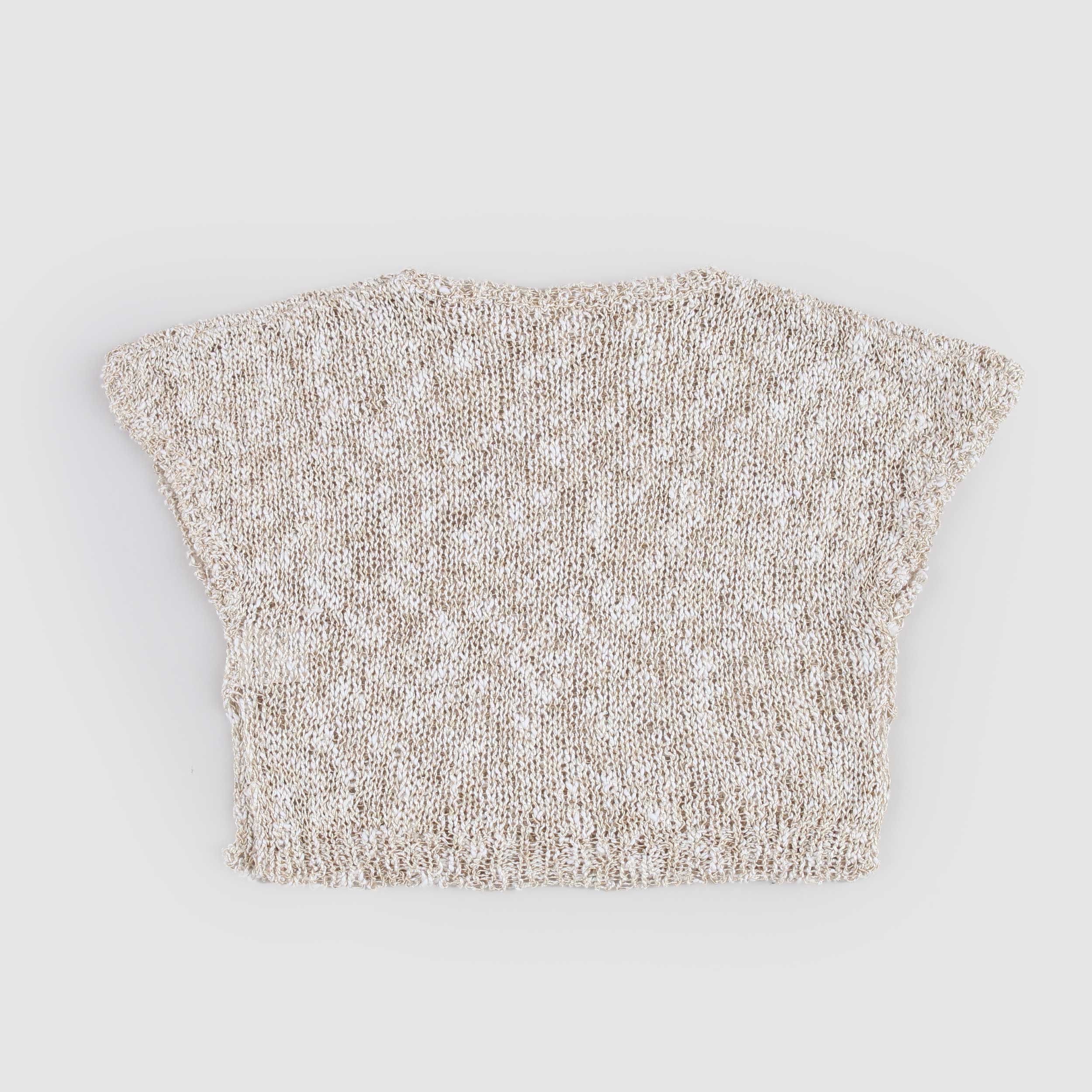 T-shirt con Sfumature Oro Firmata ZHOE AND TOBIAH